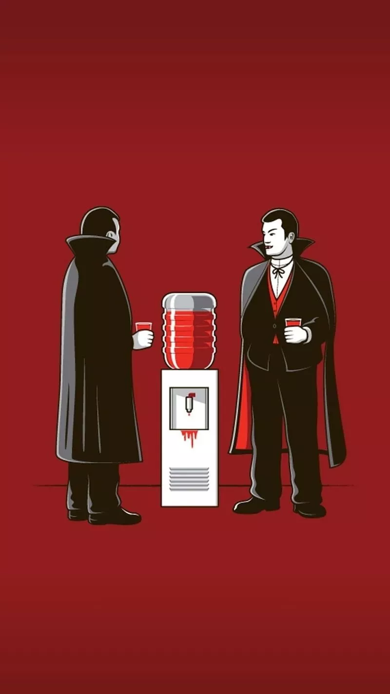 funny, vampire, HD phone wallpaper