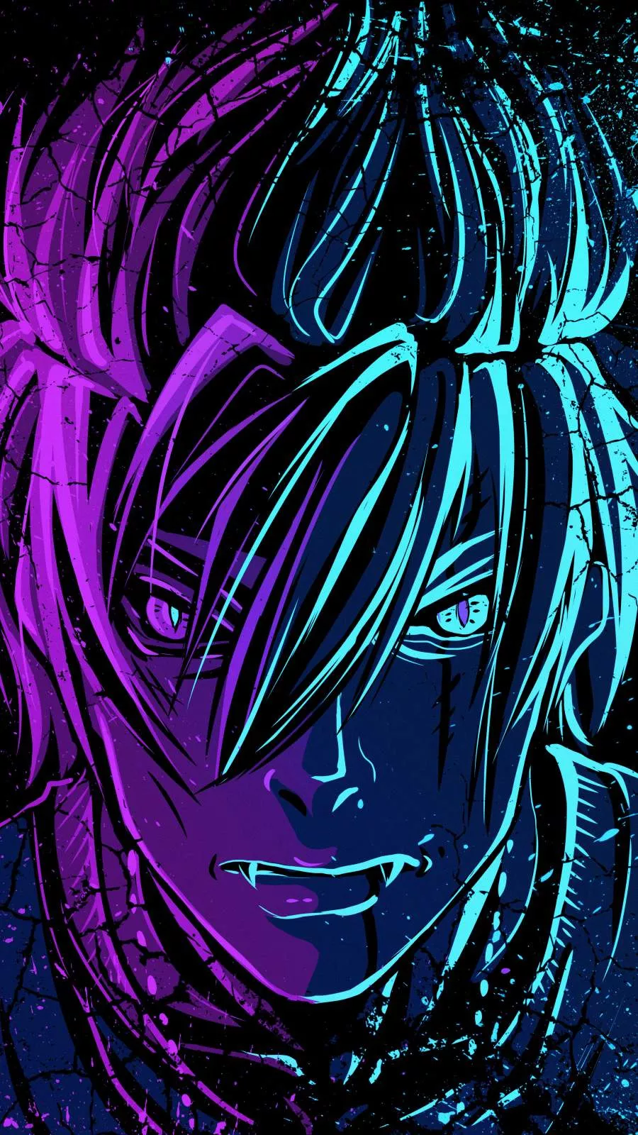 Anime Vampire iPhone Wallpaper