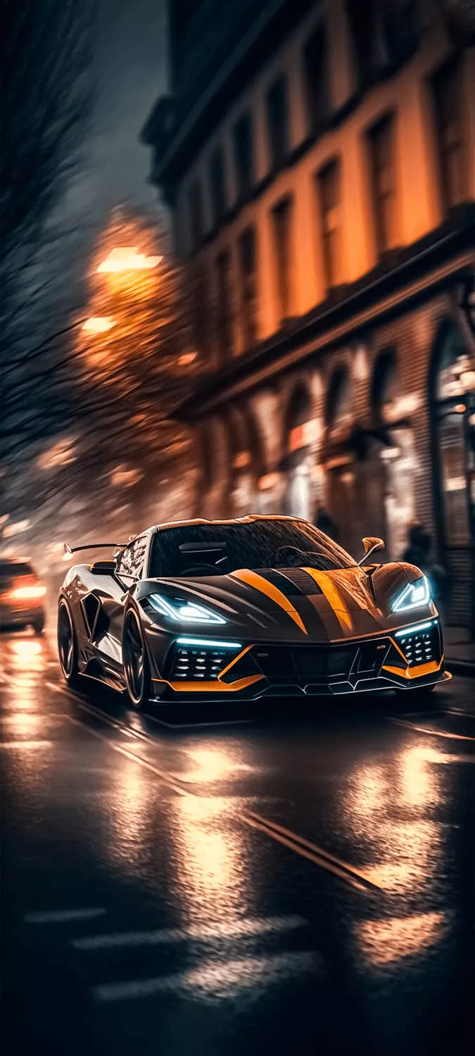 Corvette Stingray iPhone Wallpaper HD