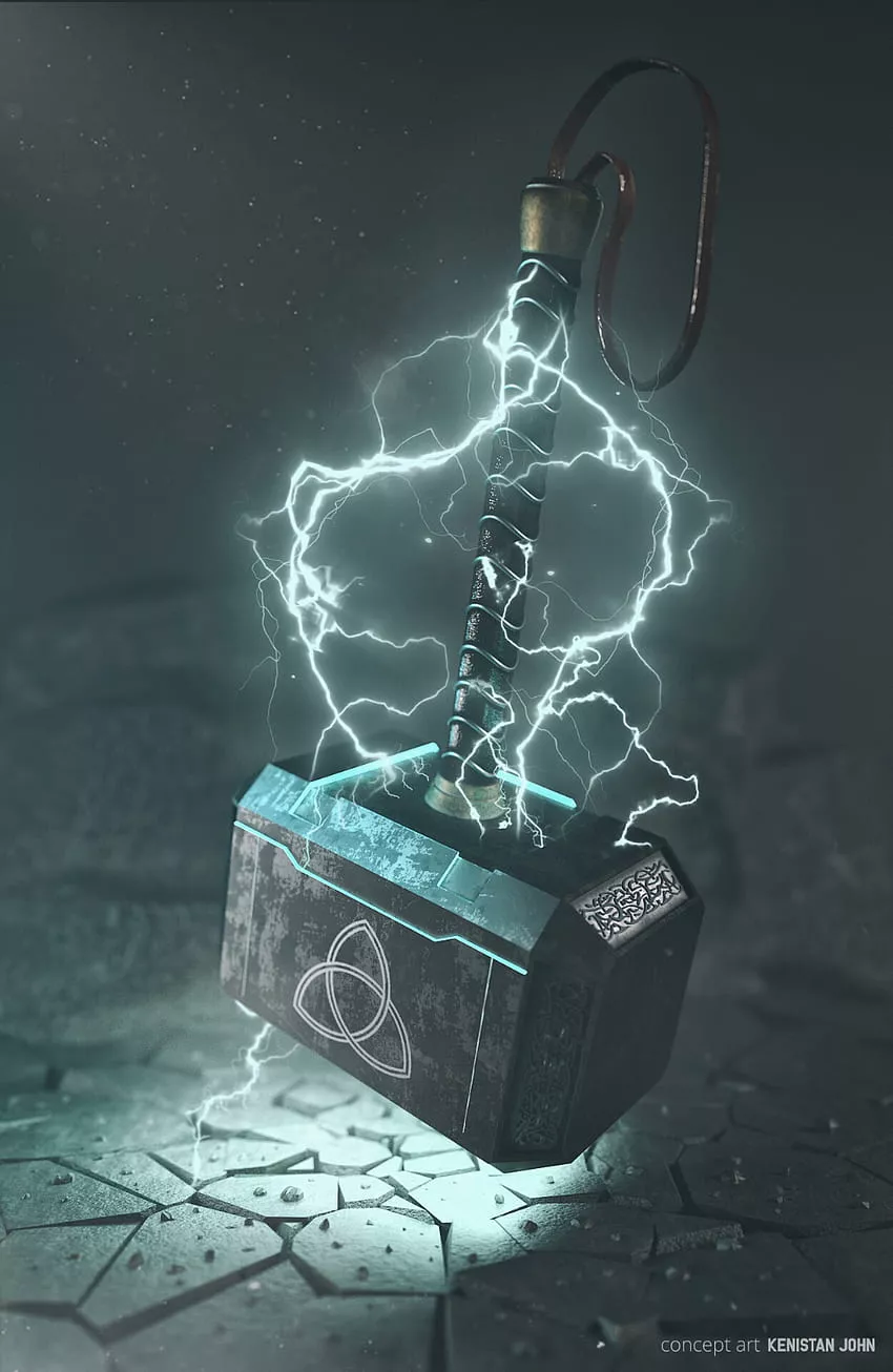Mjolnir concept art, Kenistan John