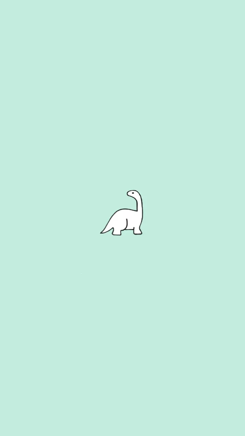 HD aesthetic dino wallpaper