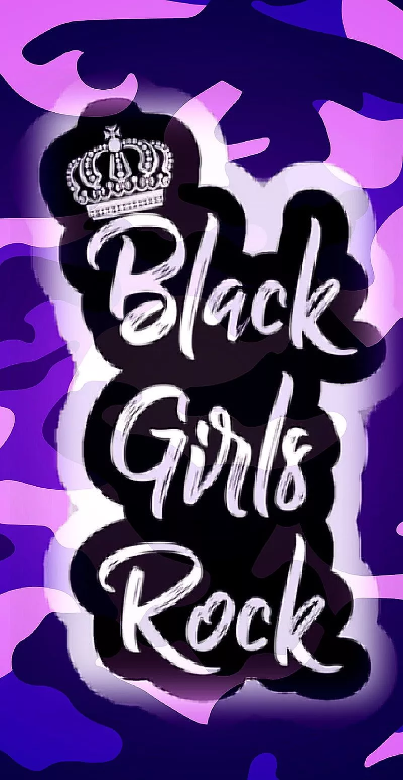 HD black girl magic wallpaper