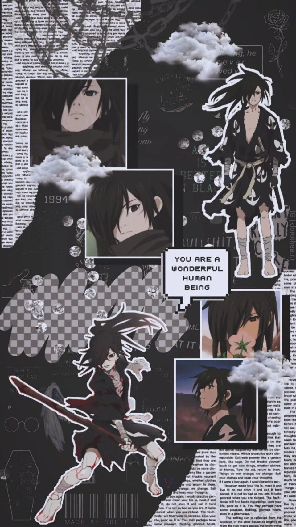Hyakkimaru Aesthetic Wallpaper