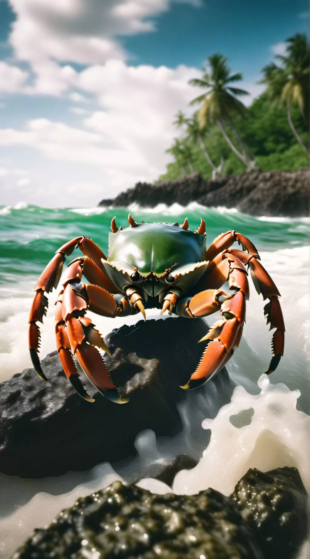 Talkie Profile coconut crab. Talkie AI