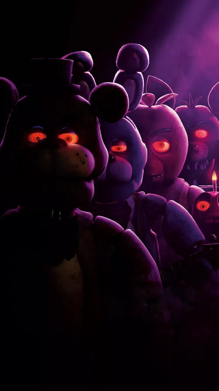 Download wallpaper 750x1334 five nights