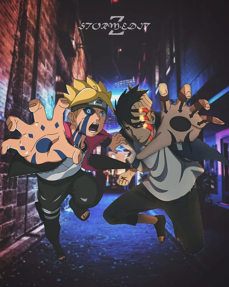 HD boruto x kawaki wallpaper