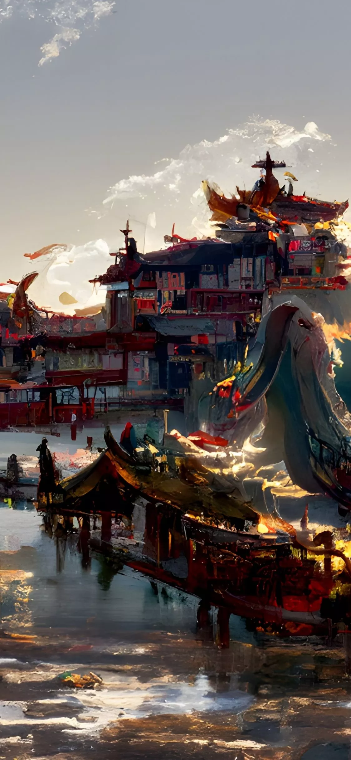 dragon, fantasy, art