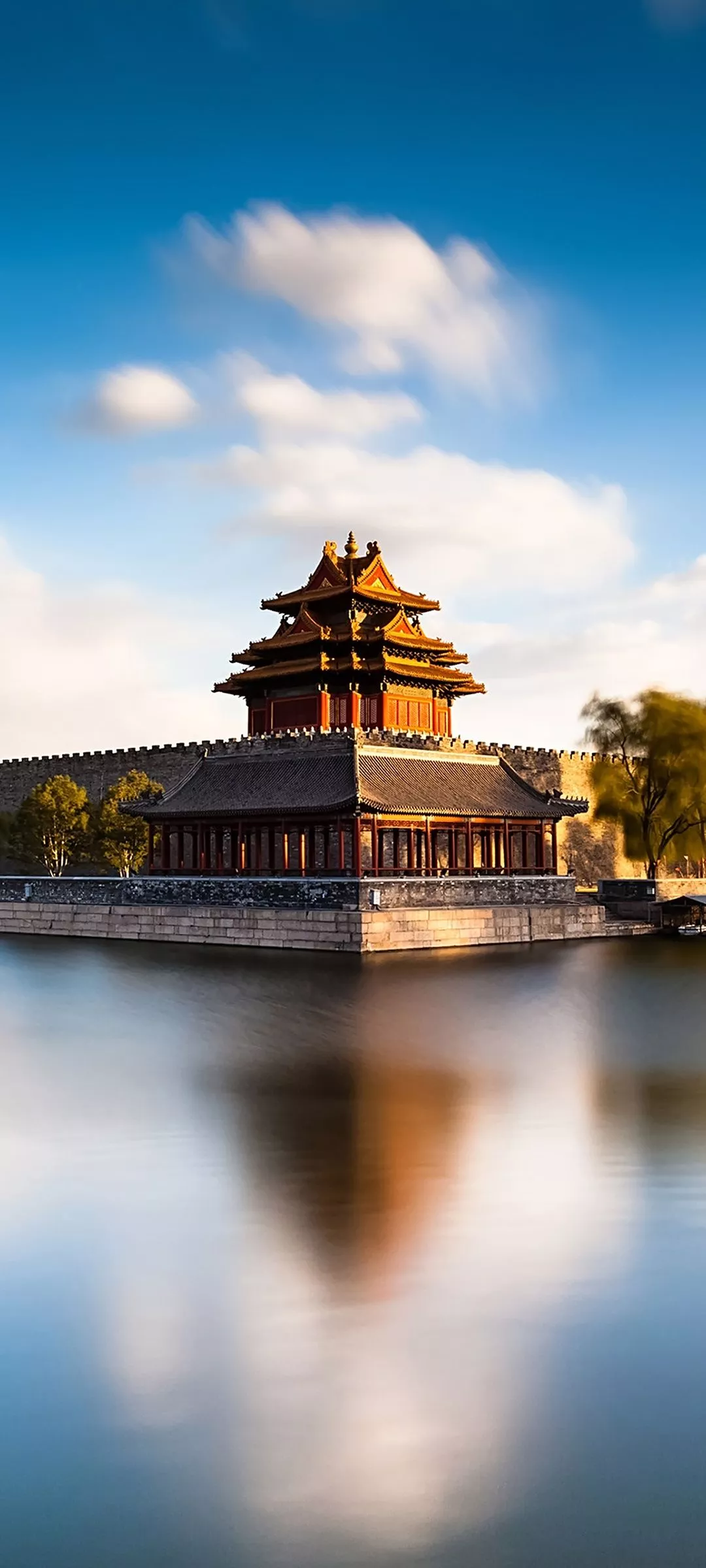 Wallpaper 4K, Beijing, China, Museum, Moat