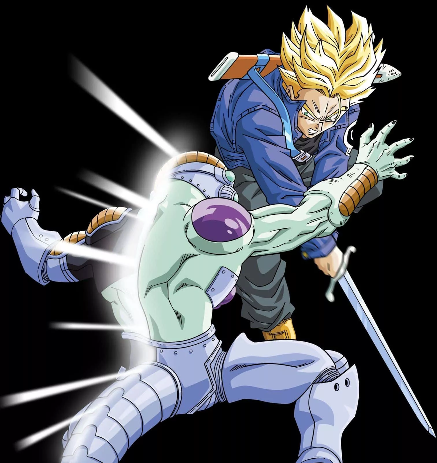 Trunks and Frieza Wallpaper