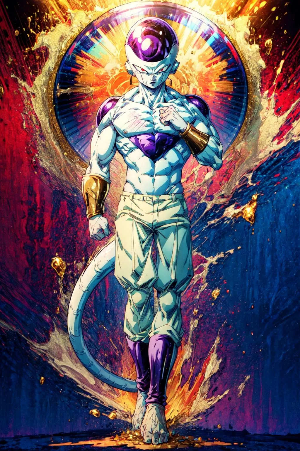 Frieza Ball Z. image created