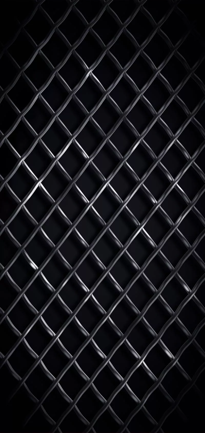 HD black fence wallpaper