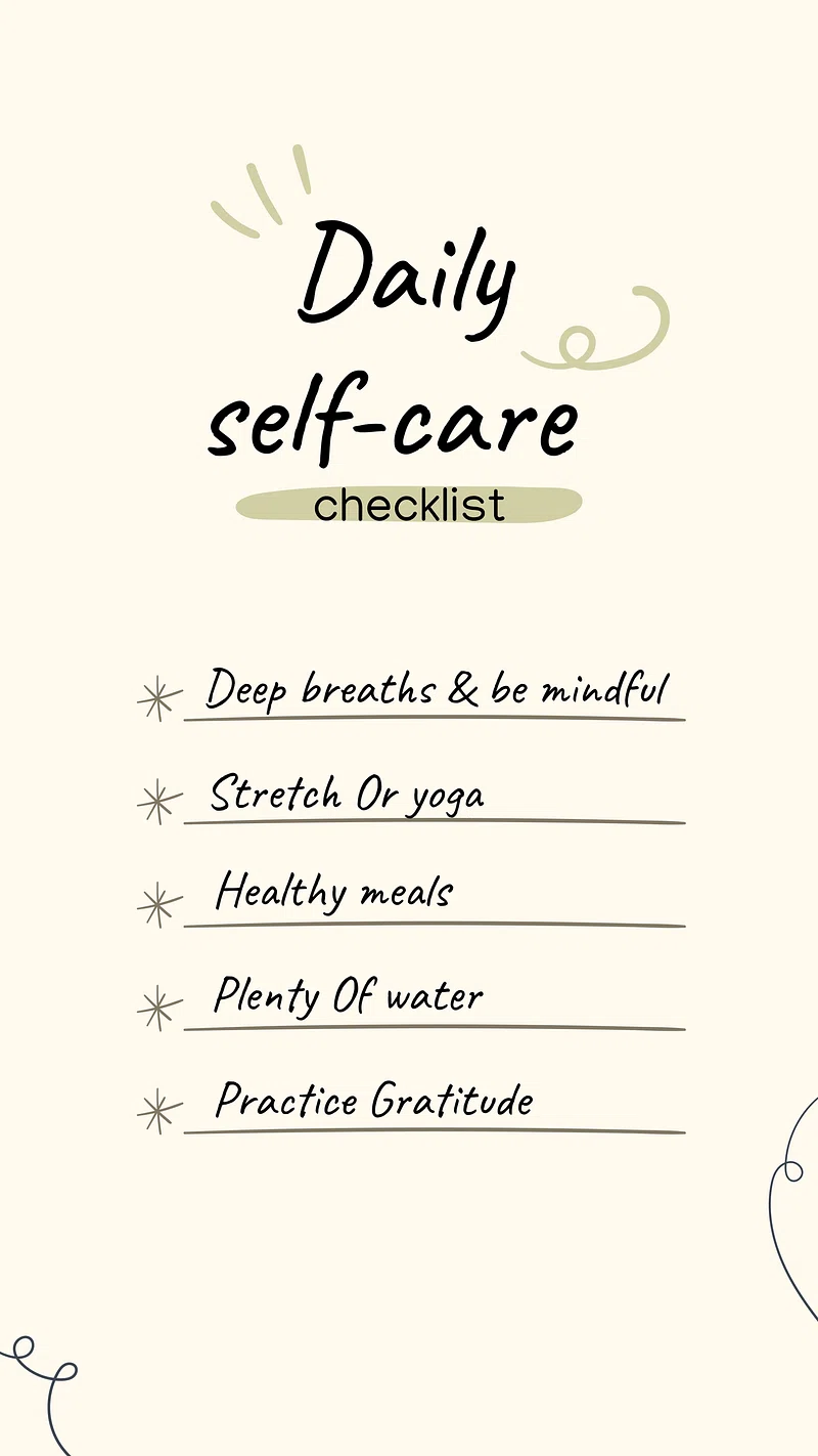 Self Care Image. Free Photo, PNG