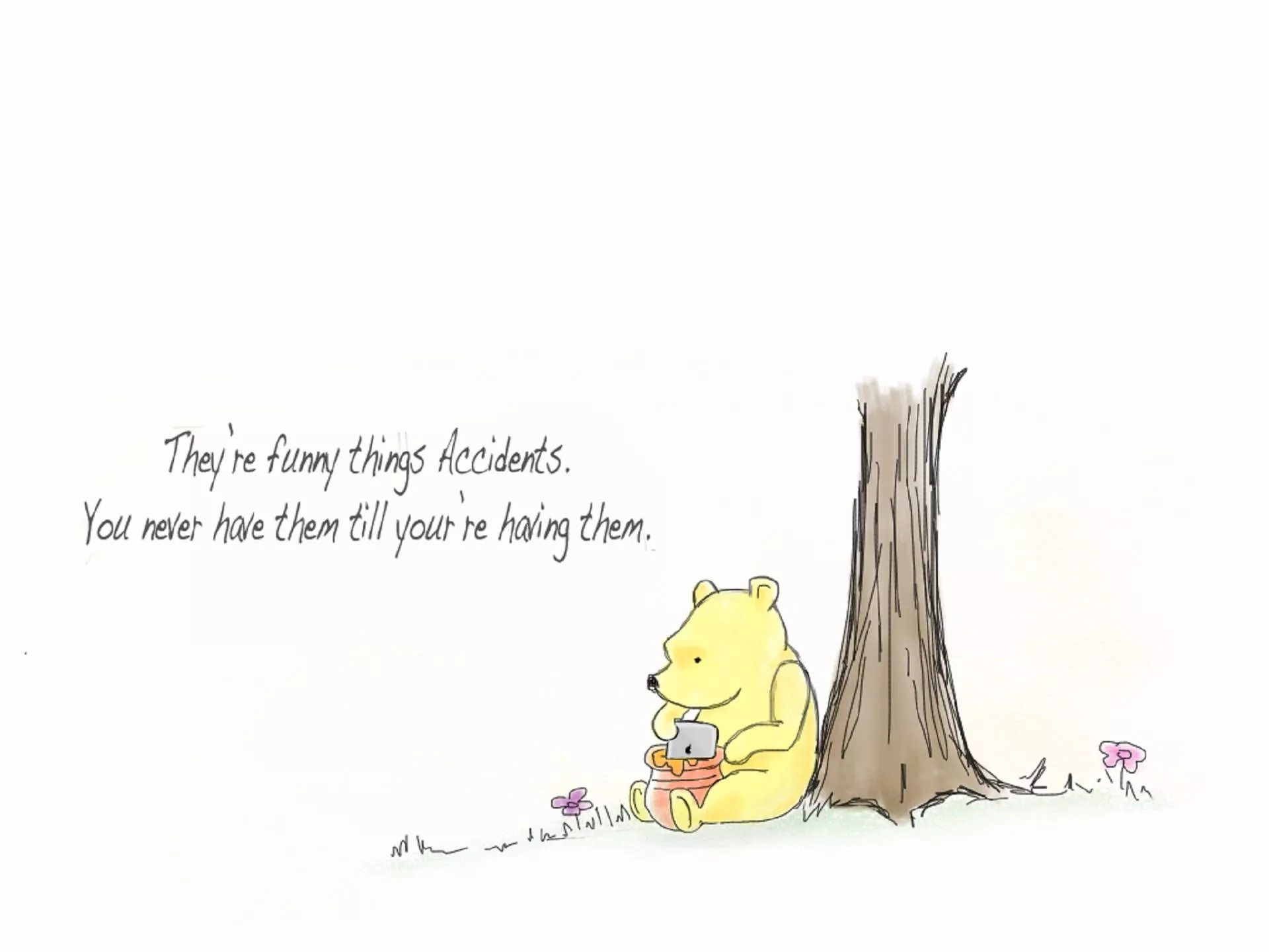 Winnie The Pooh Quote On Accidents