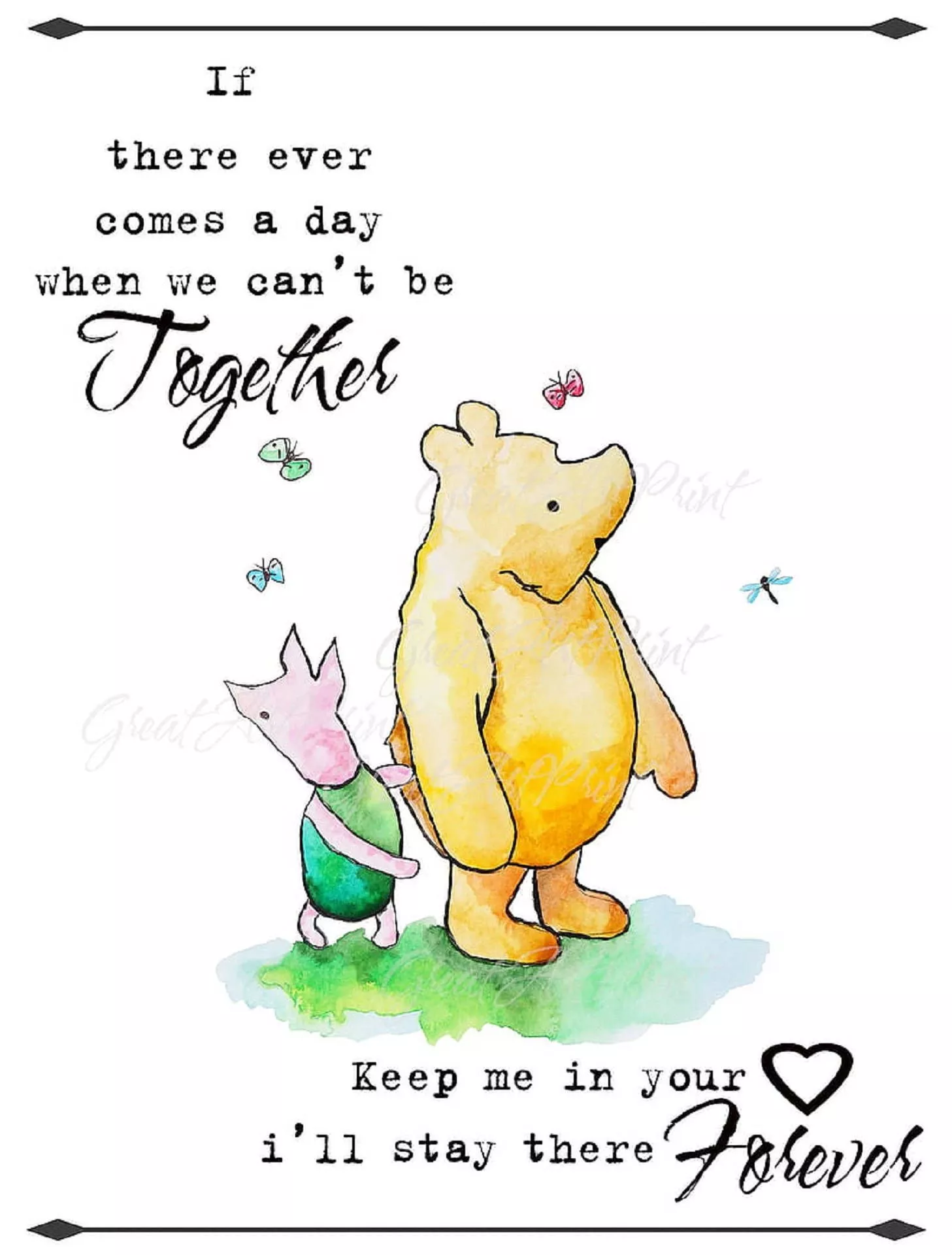 Winnie The Pooh Quotes With Butterflies