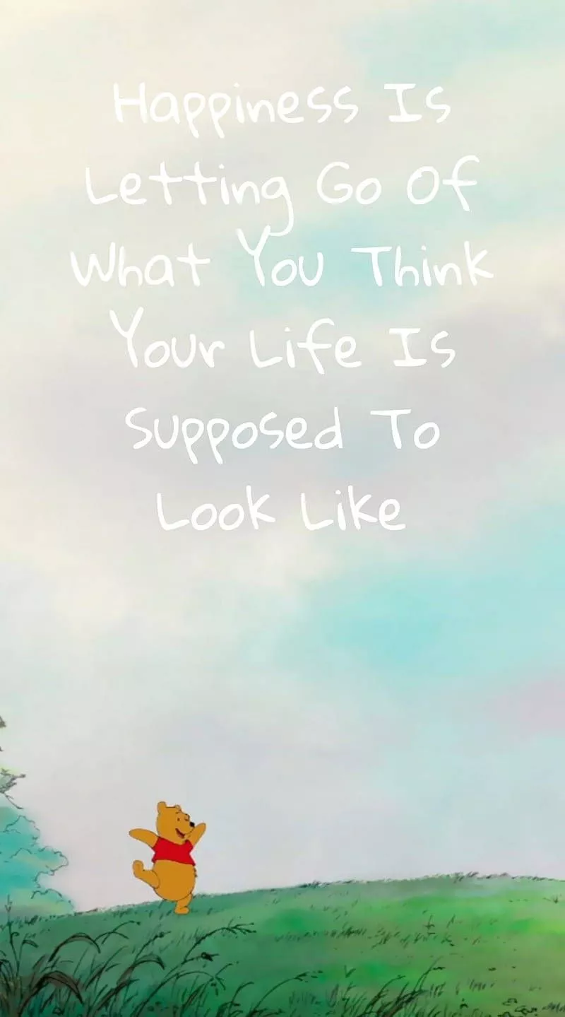 Winnie The Pooh Quotes On A Grassland
