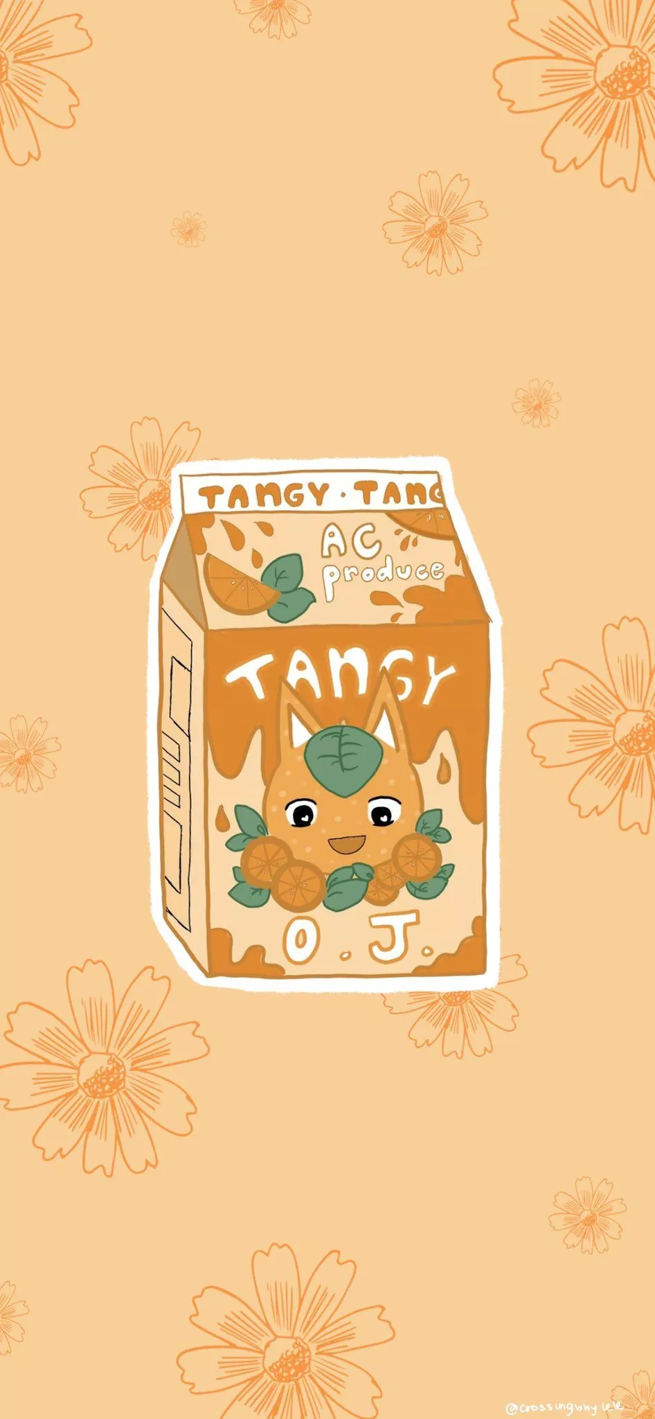 tangy juice wallpaper i made lol pls rt