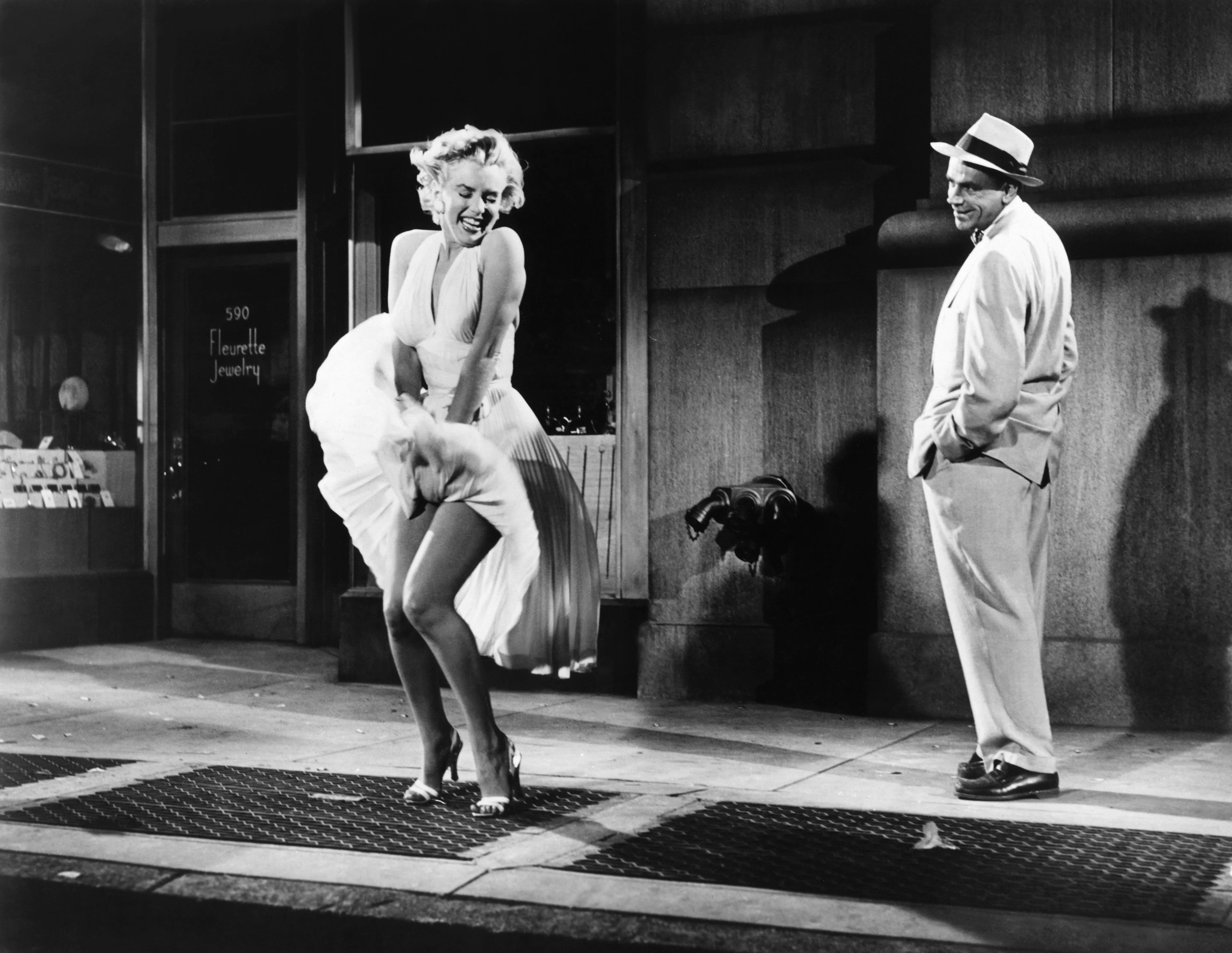 white cocktail dress made movie