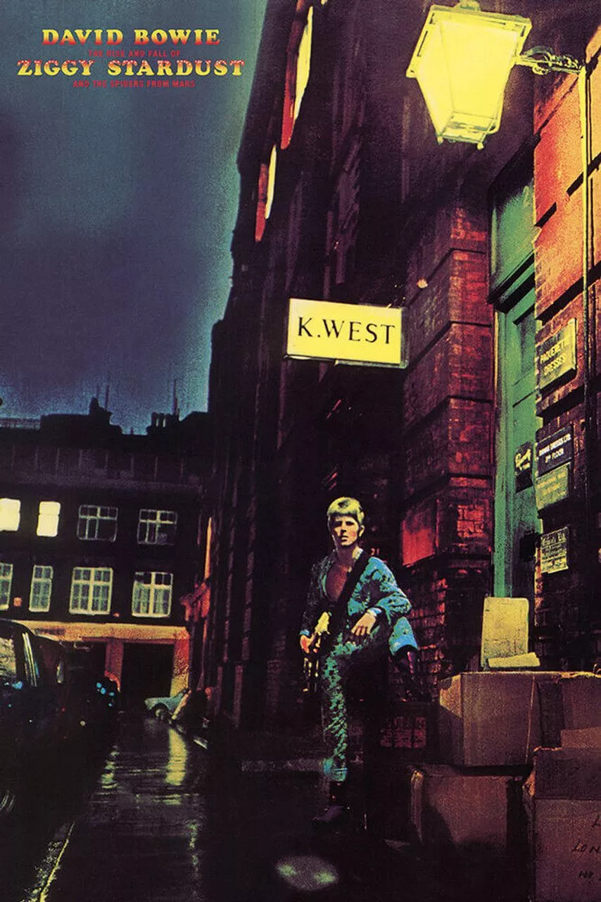 David Bowie Ziggy Stardust Poster
