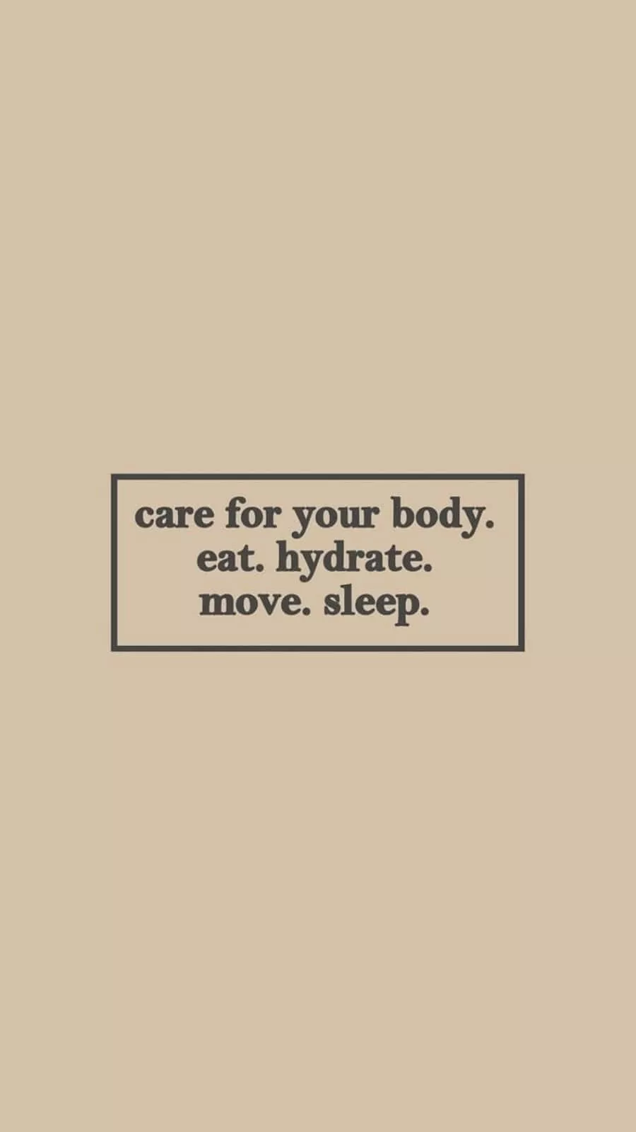 Self Care. Wallpaper