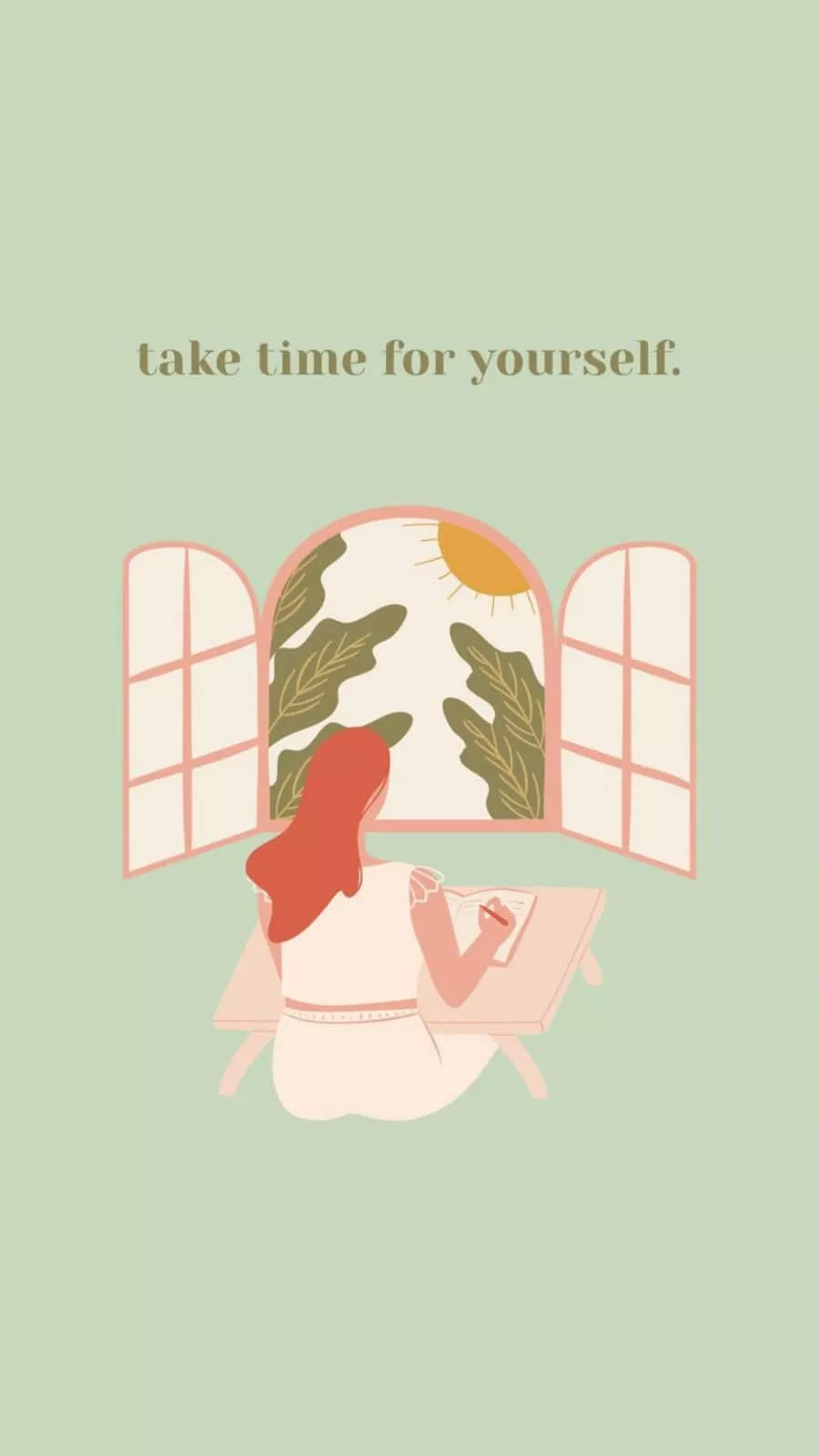Self Care Aesthetic Wallpaper