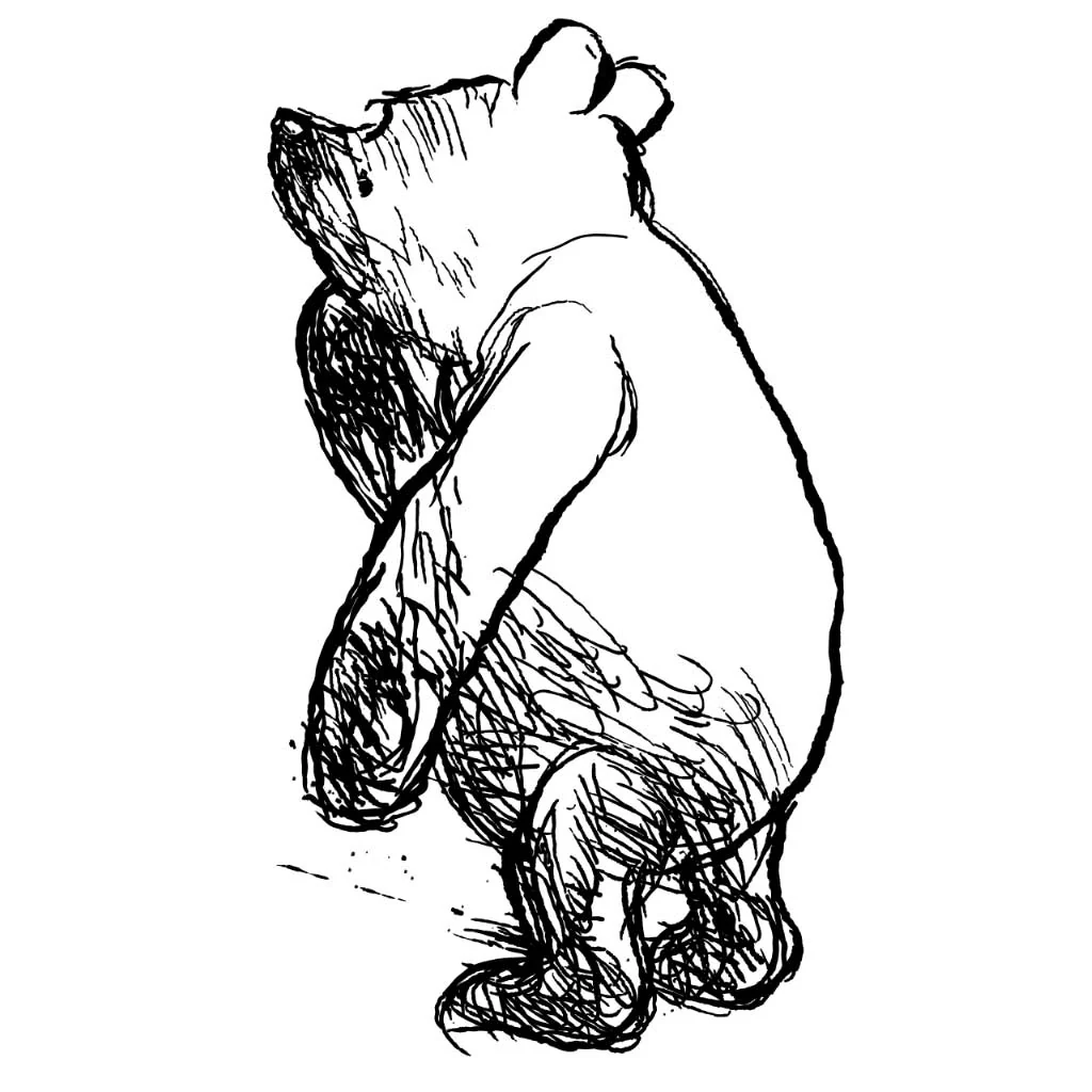 Pooh Bear, Eeyore and Piglet Wallpaper