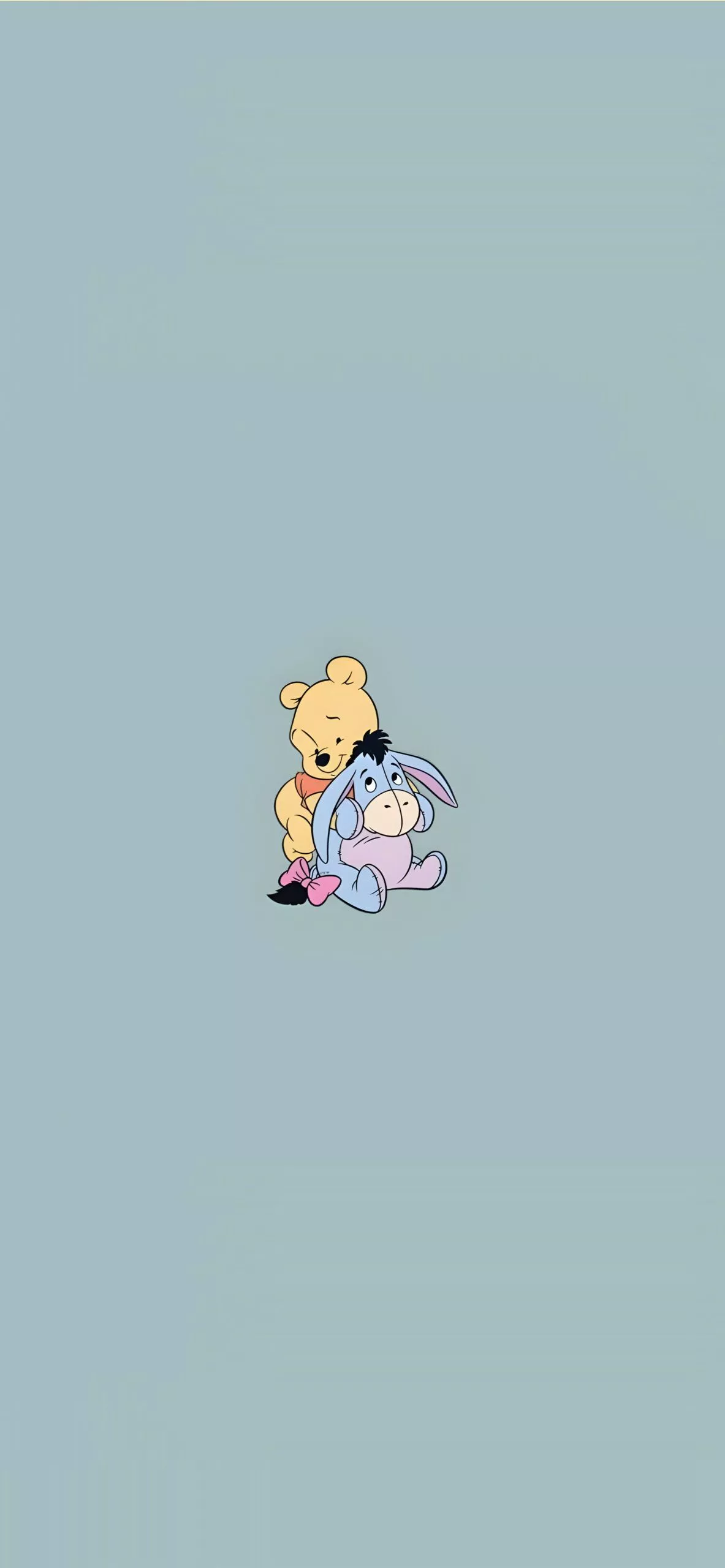 Pooh & Eeyore Friendship Wallpaper