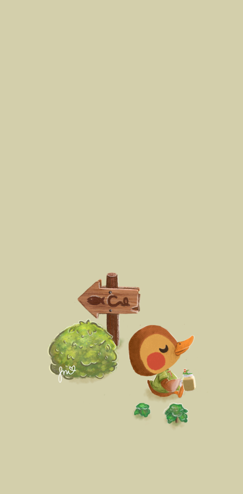Molly ACNH Wallpaper Nellie's Ko