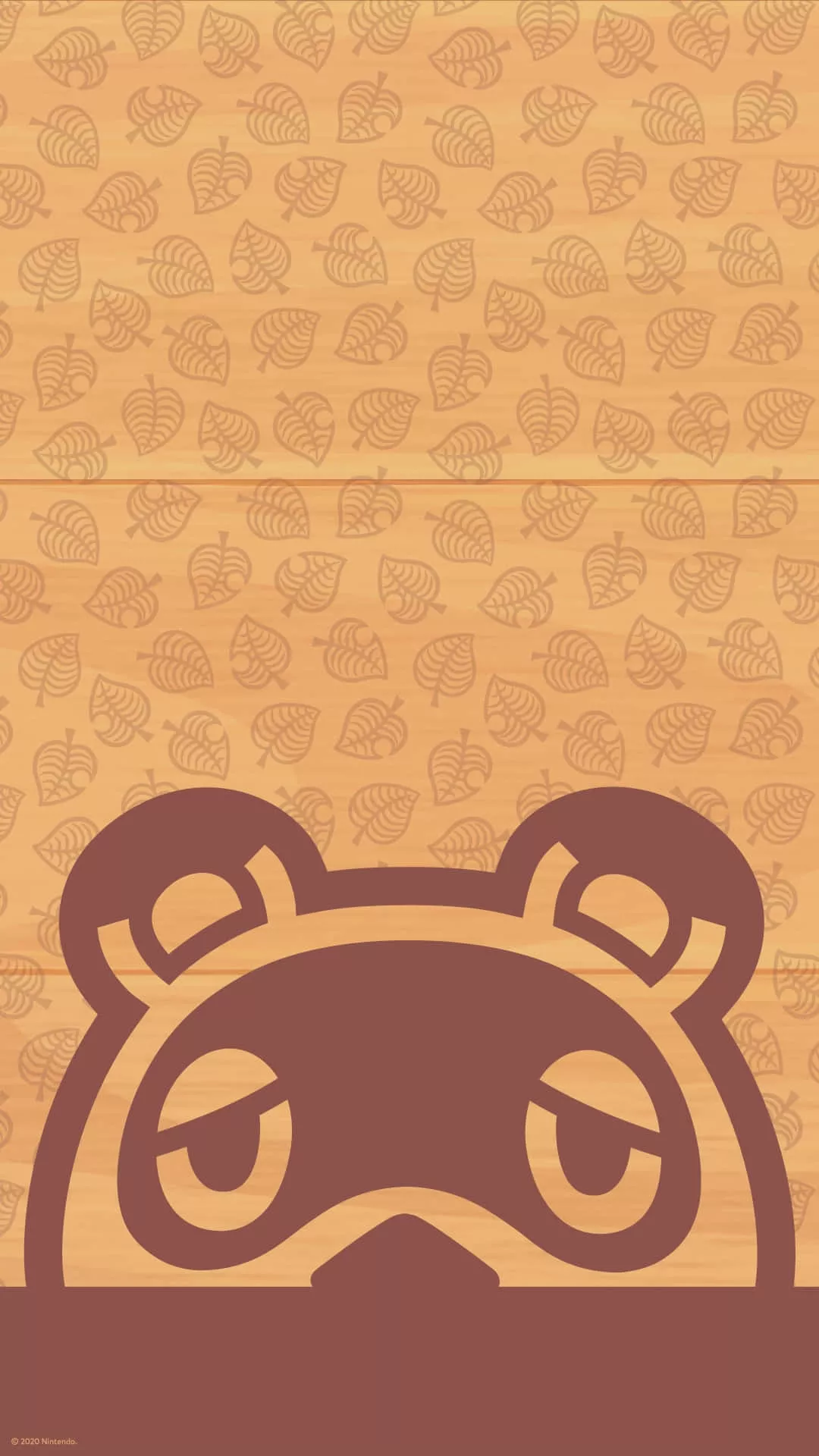 Tom Nook Pattern Wallpaper