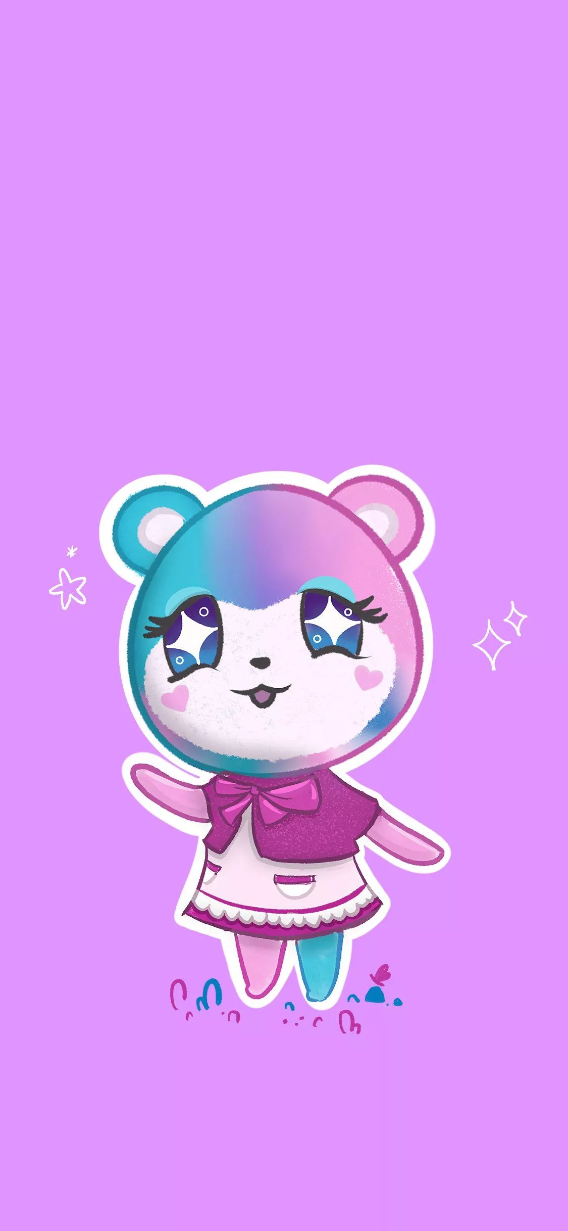 Illustrated some Judy wallpaper