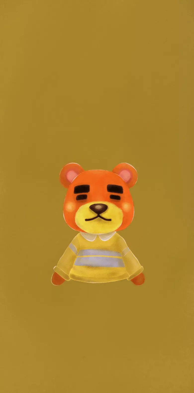 Teddy ACNH Wallpaper Nellie's Ko