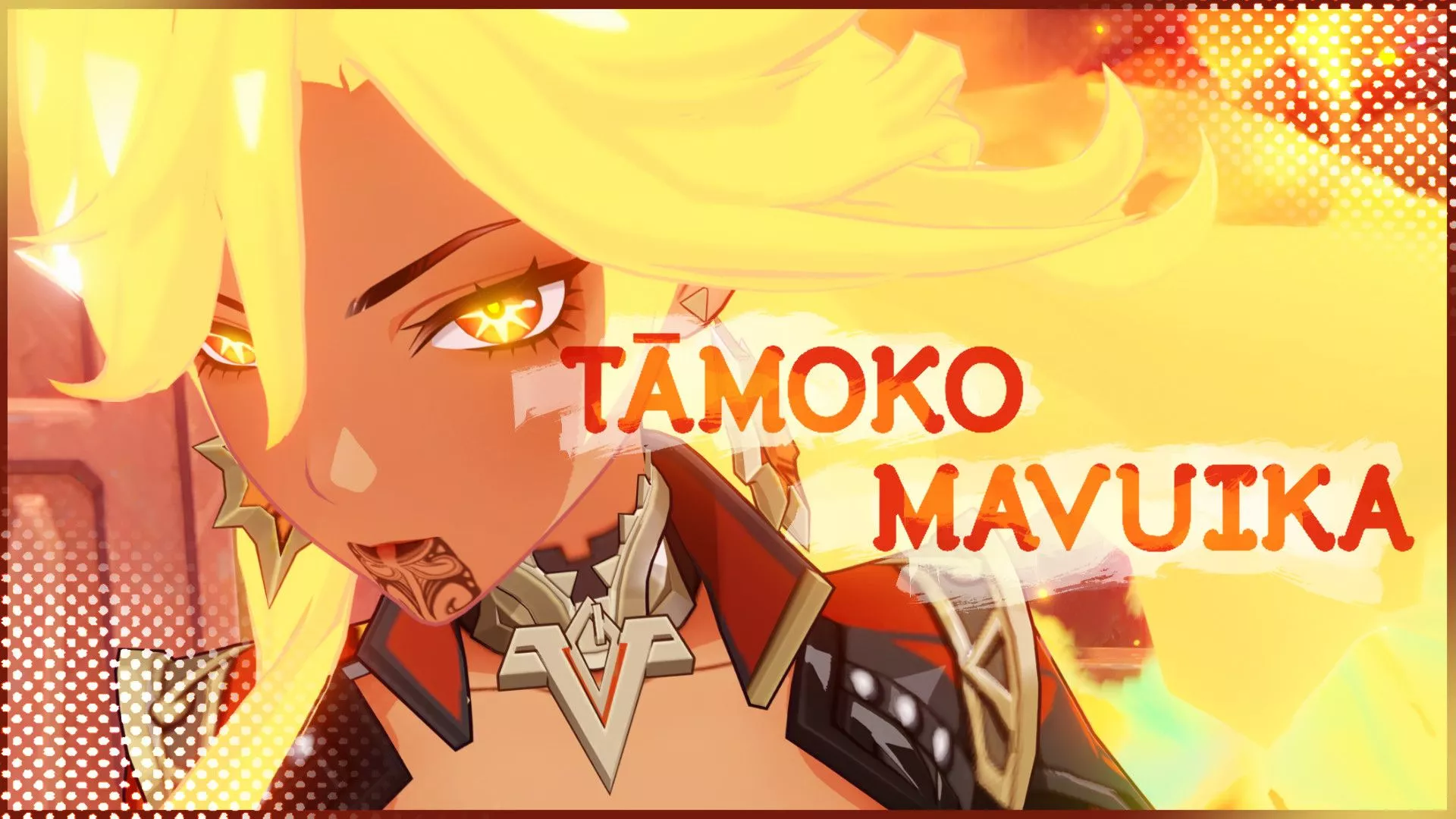 Tā moko Mavuika [Genshin Impact] [Mods]