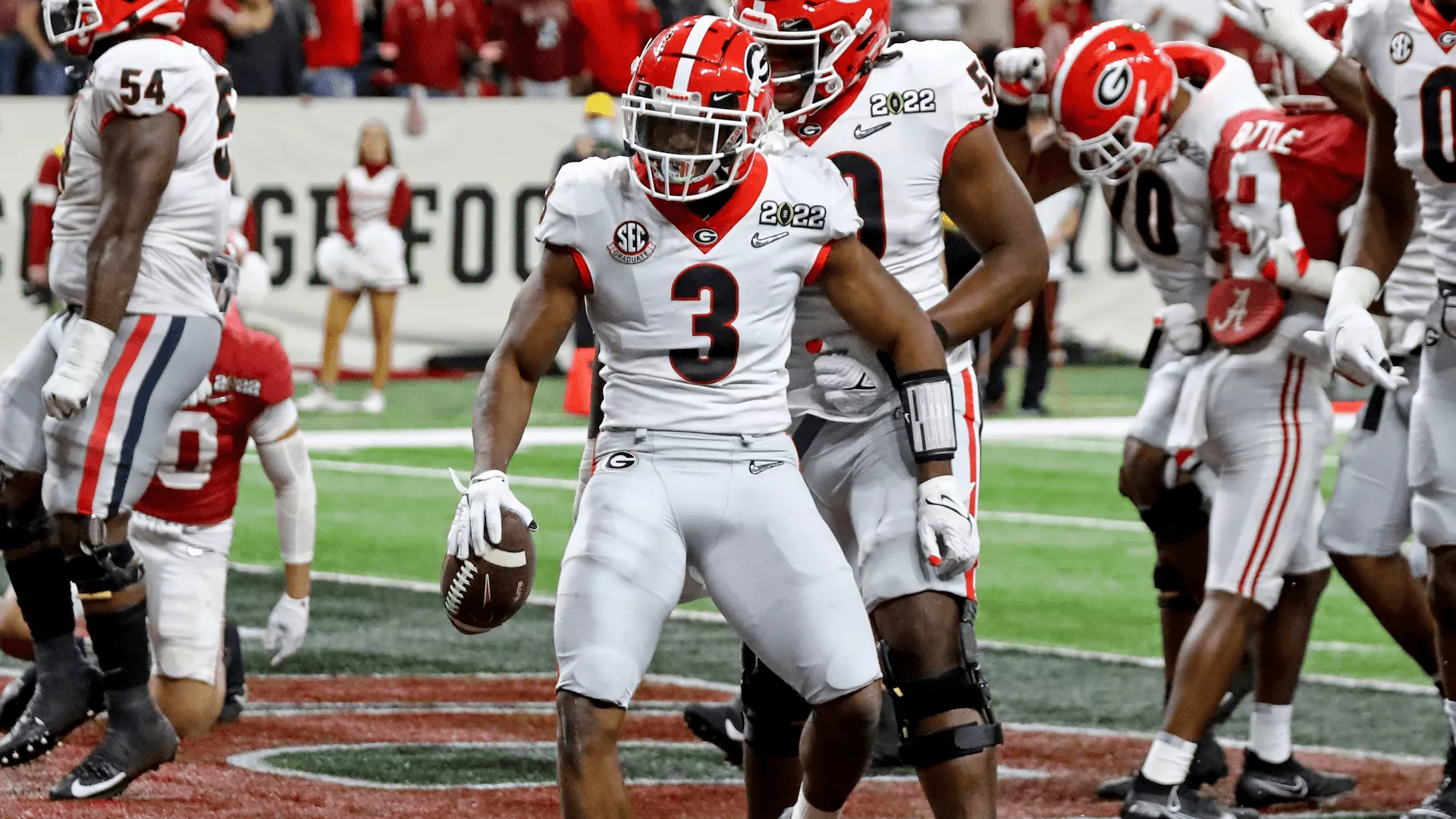 Zamir White looking ahead to