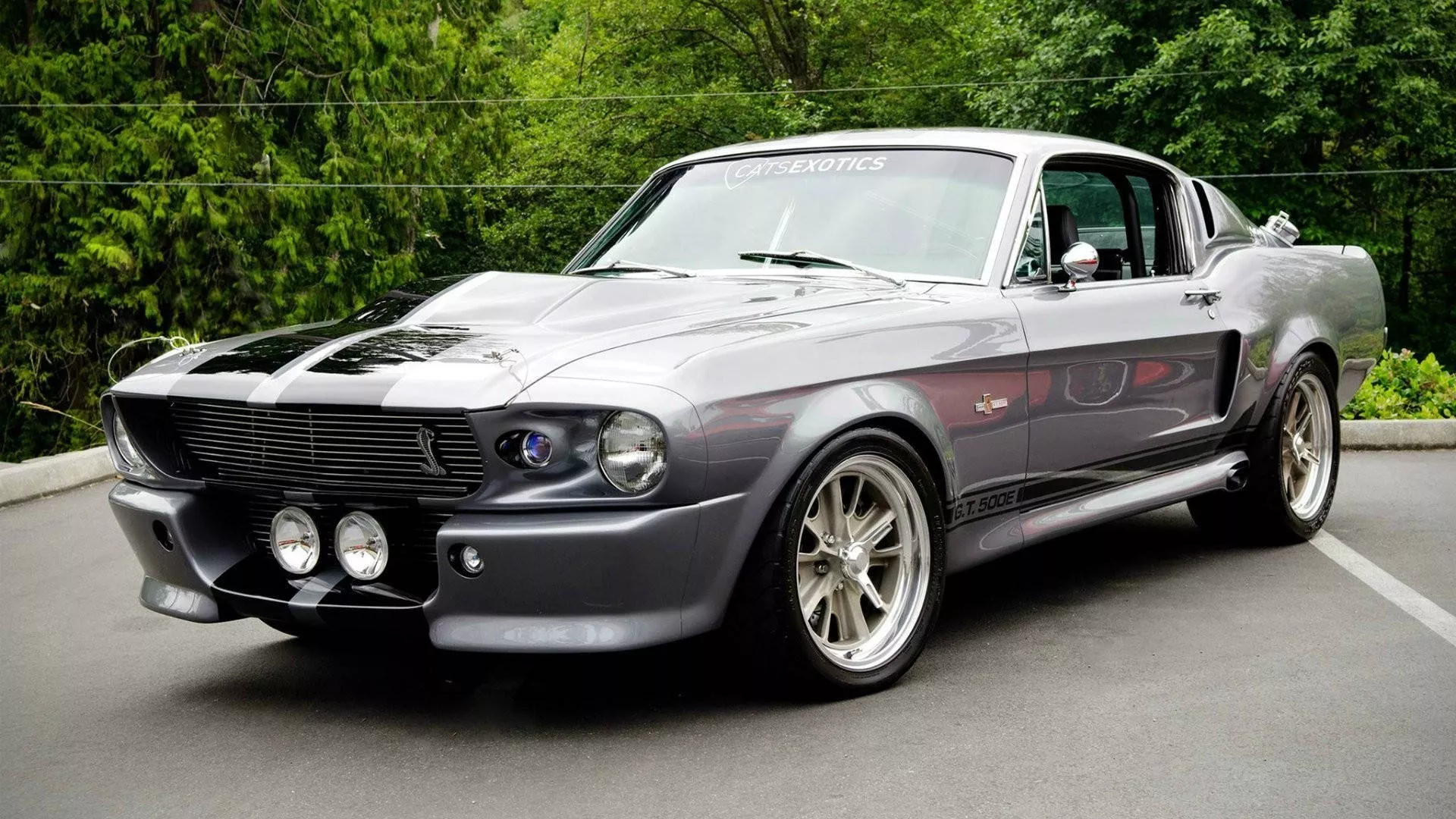 Gray Ford Mustang HD Eleanor Wallpaper