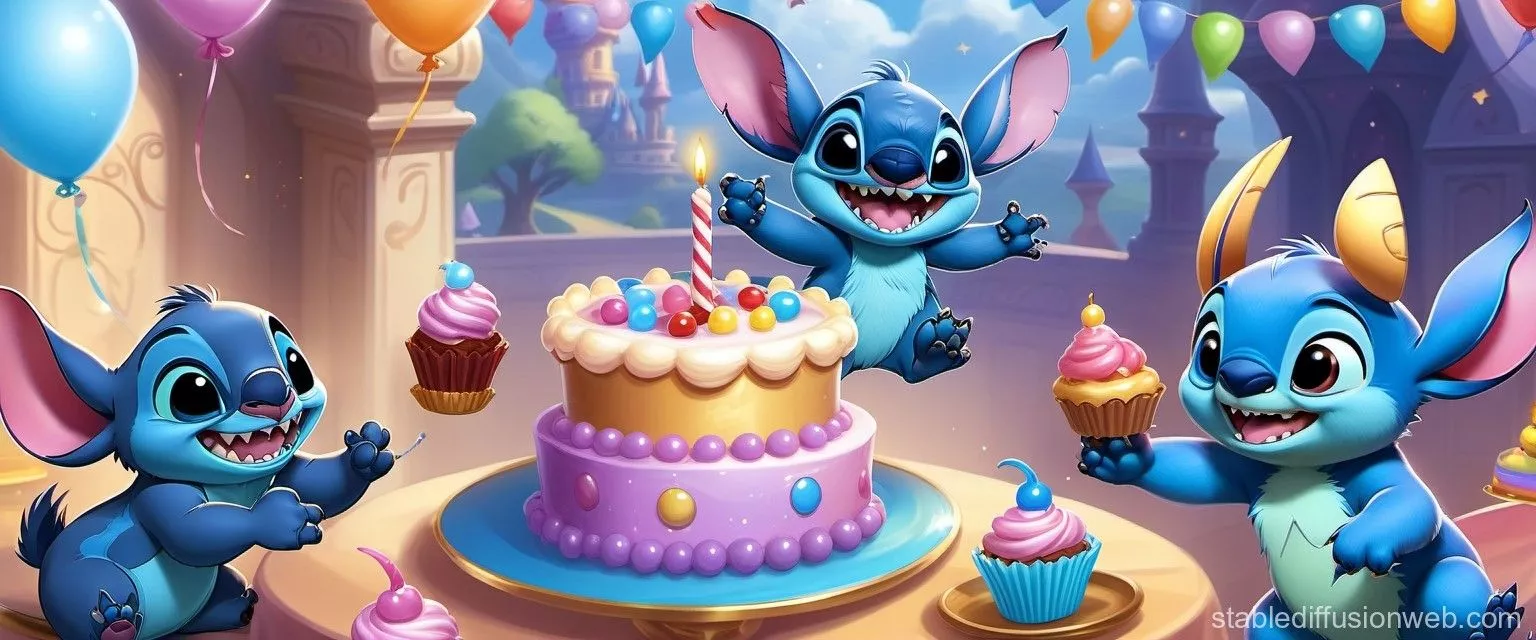 Stitch's Fun Filled Birthday Party