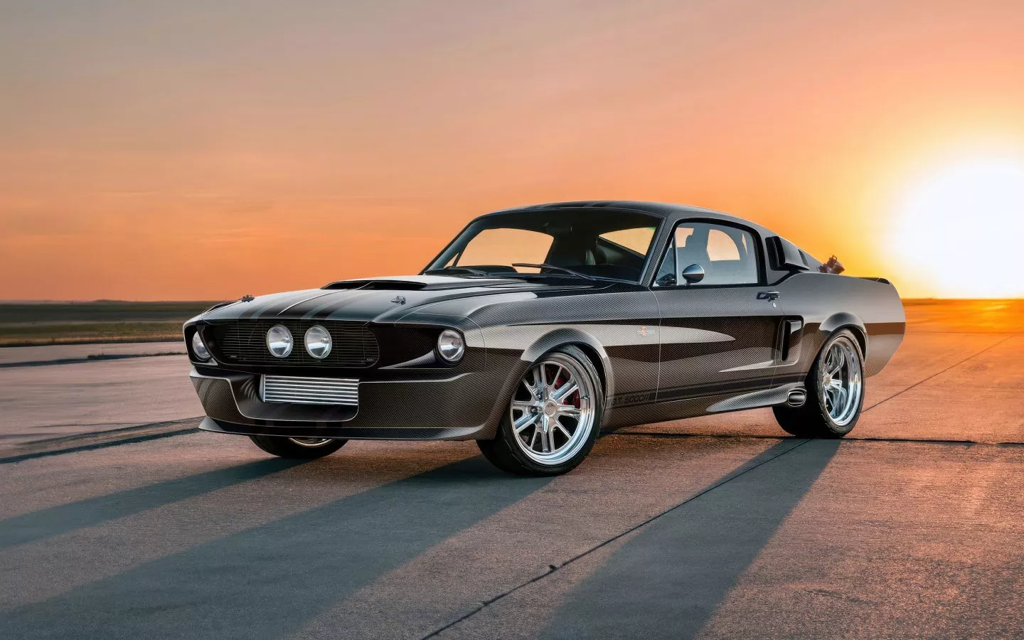 ford mustang shelby gt500 carbon black