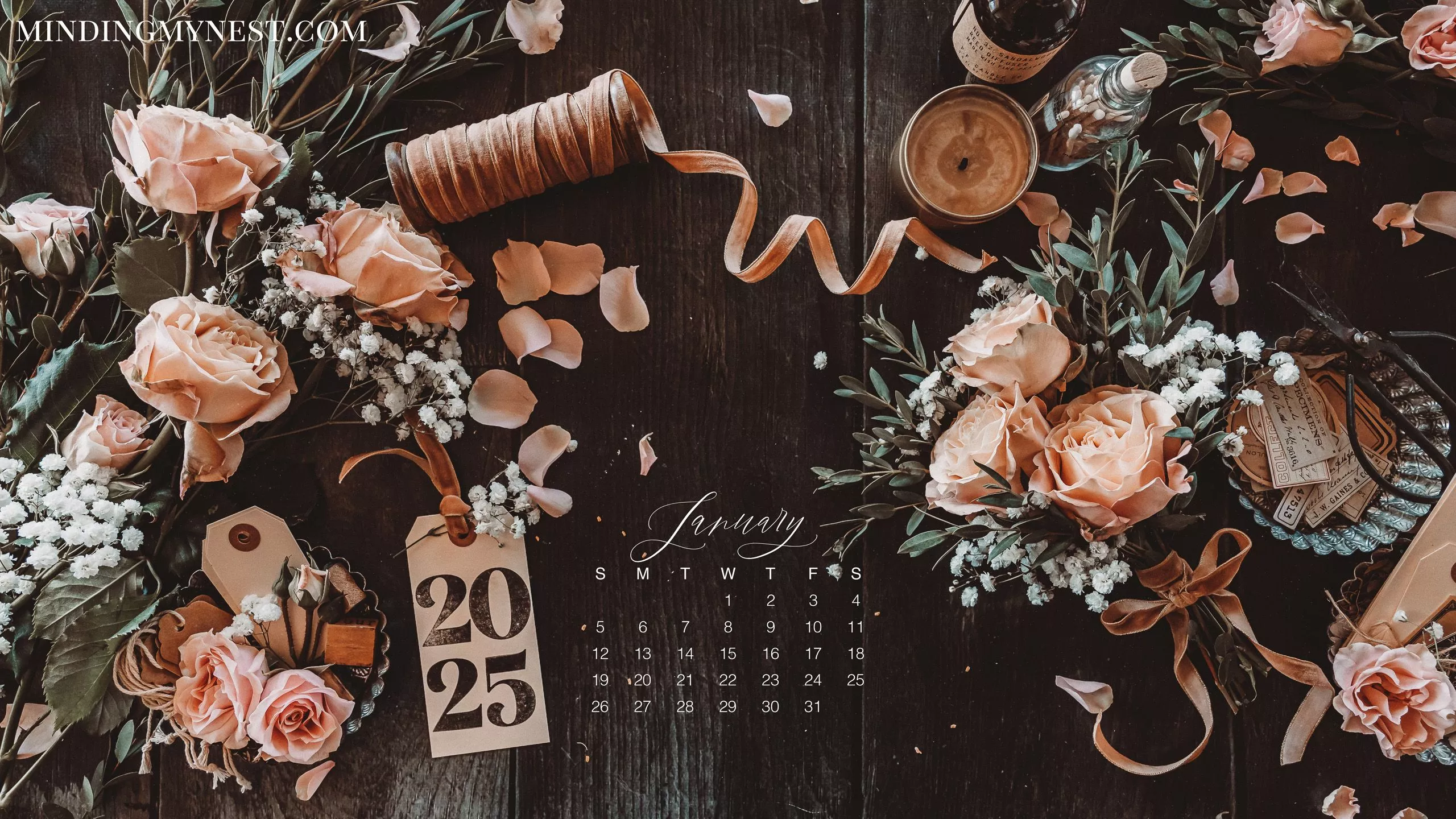 2025 Desktop Calendars my nest