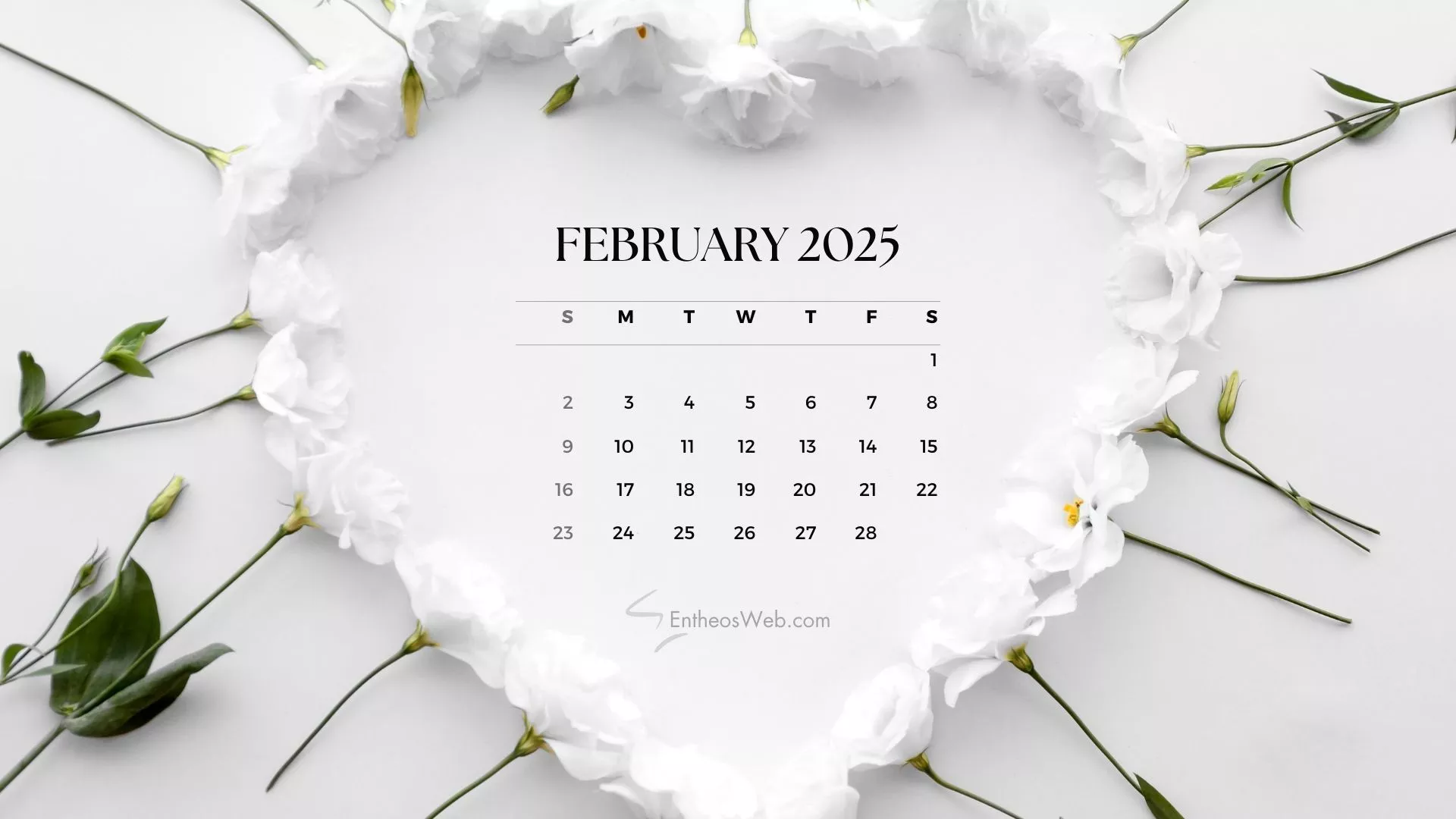 February 2025 Desktop Wallpaper