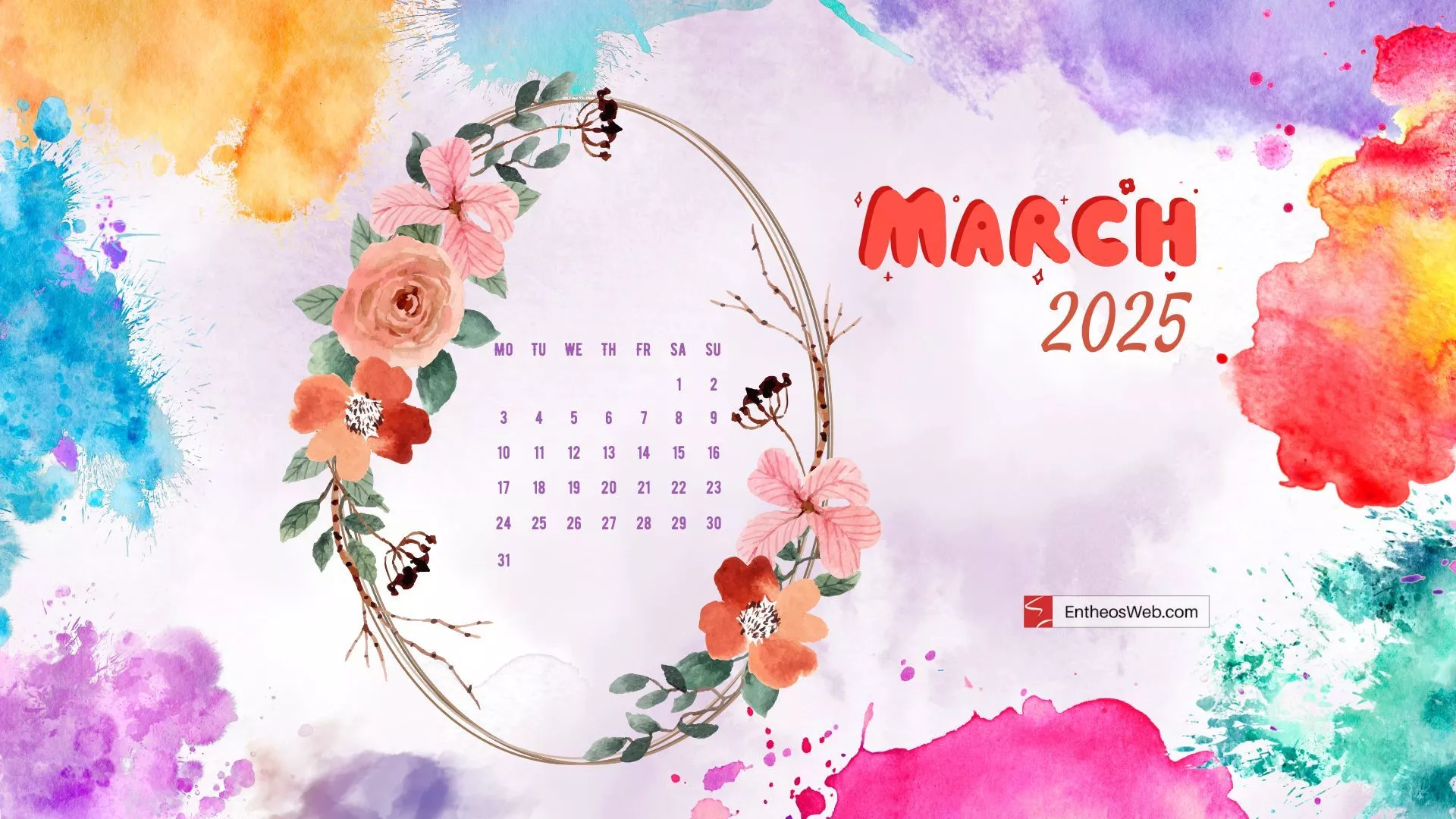 Free March 2025 Desktop Wallpaper