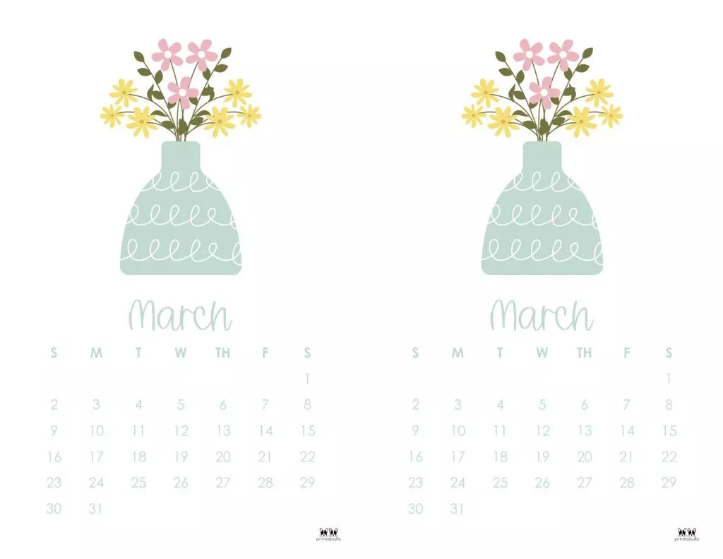 March 2025 Calendars FREE