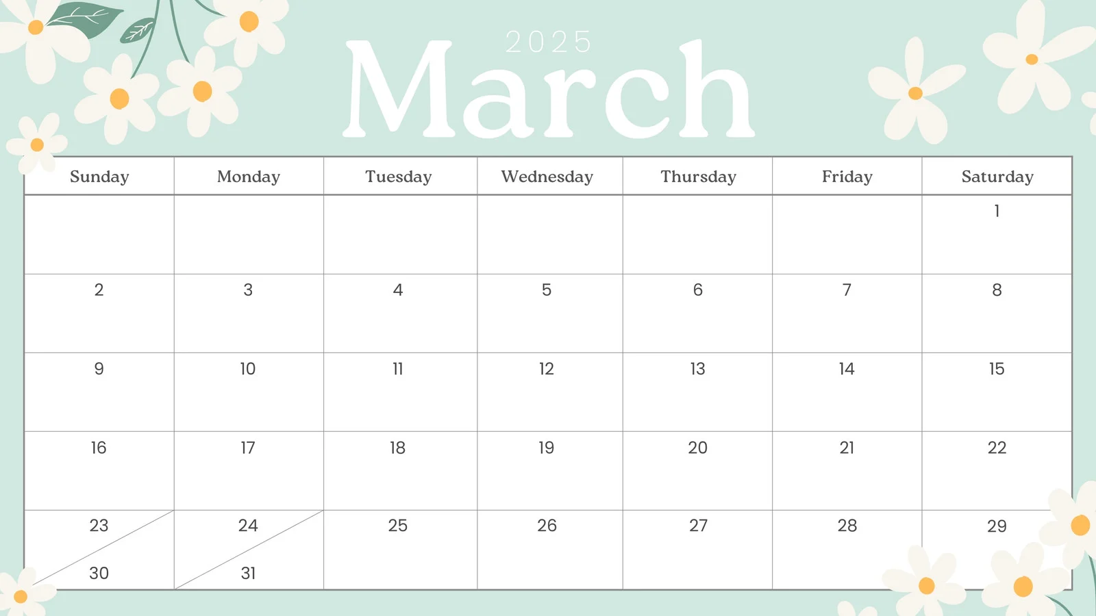 march