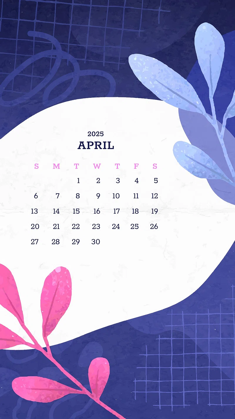 April Calendar Wallpaper Image. Free