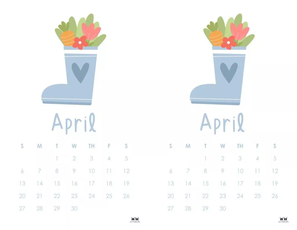 April 2025 Calendars FREE