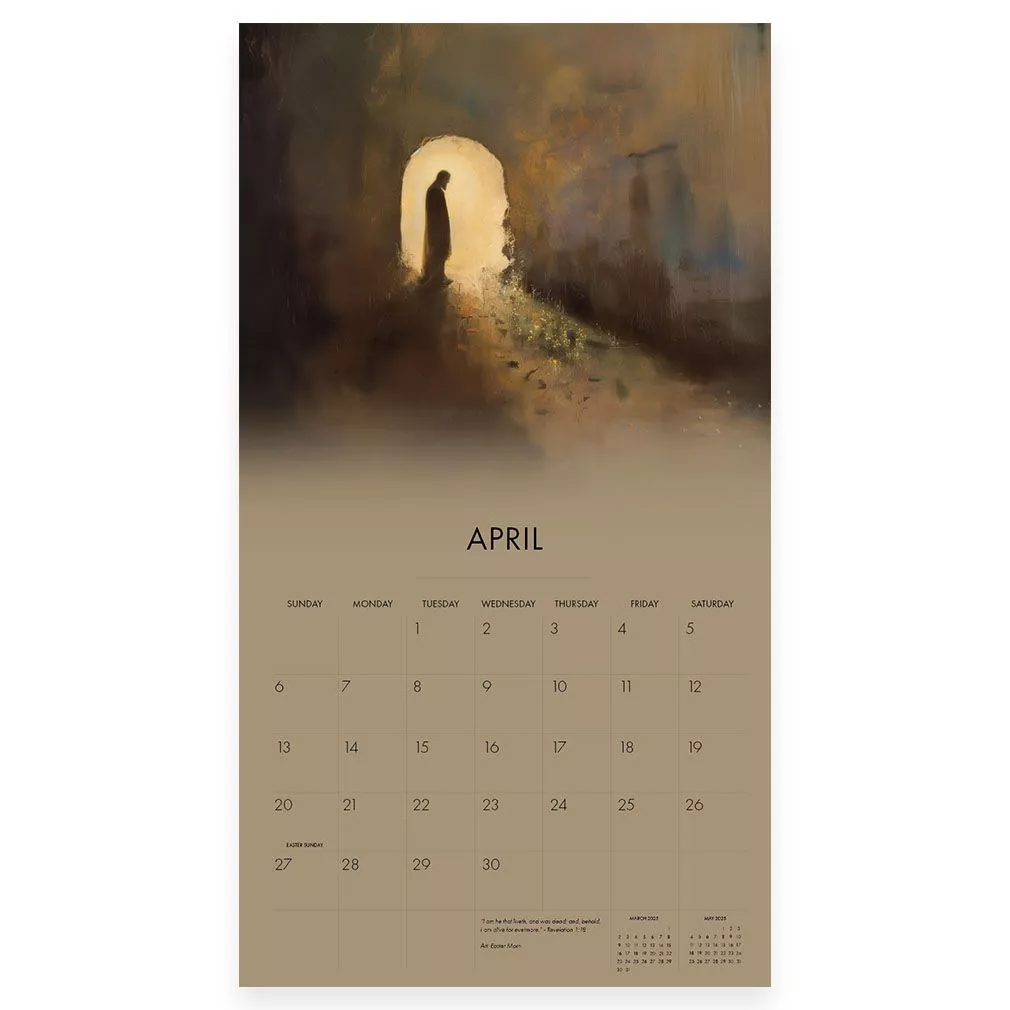 Be Still My Soul 2025 Calendar Calendar for Members of The Church of Jesus Christ
