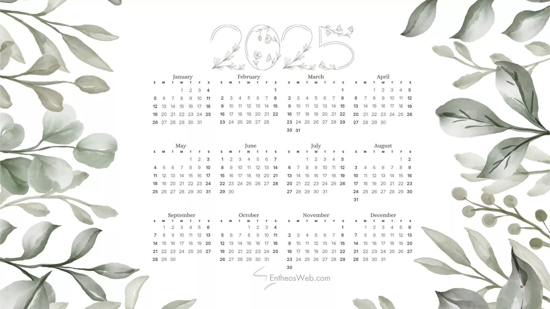 2025 Calendar Anime Wallpaper Caveman 