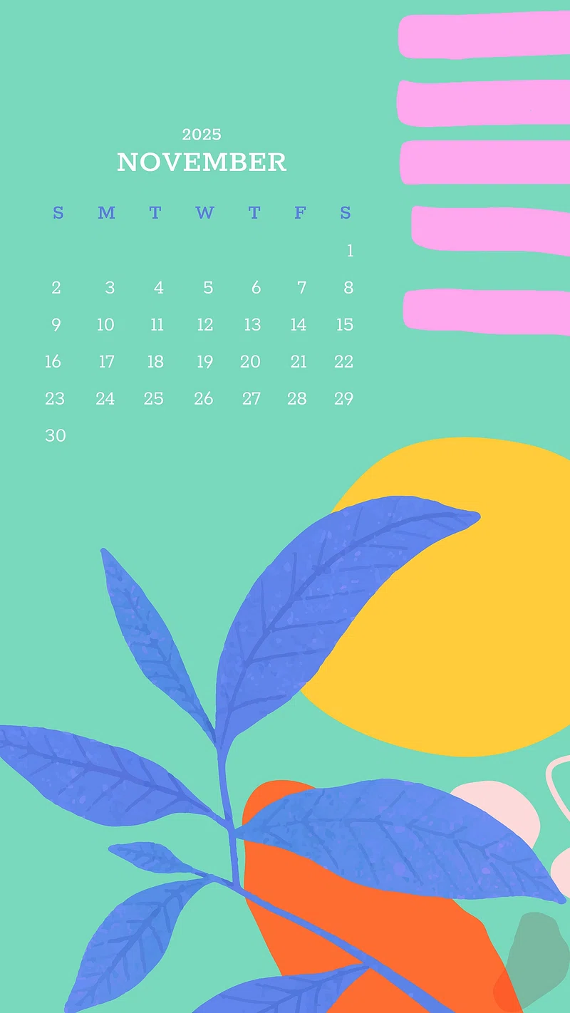 Wallpaper Calendar Image. Free Photo