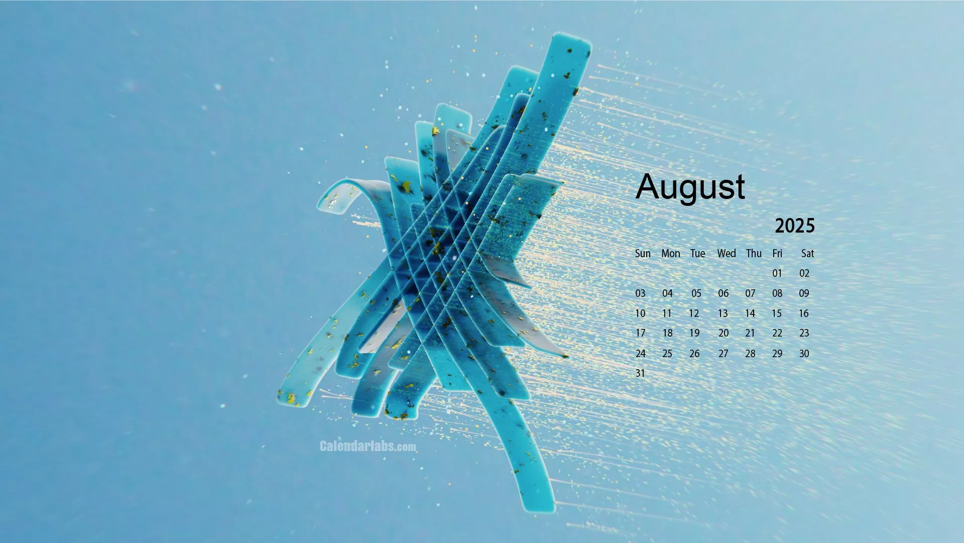 August 2025 Calendar Wallpapers Wallpaper Cave