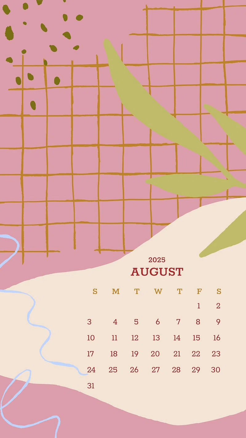 iPhone Wallpaper Calendar