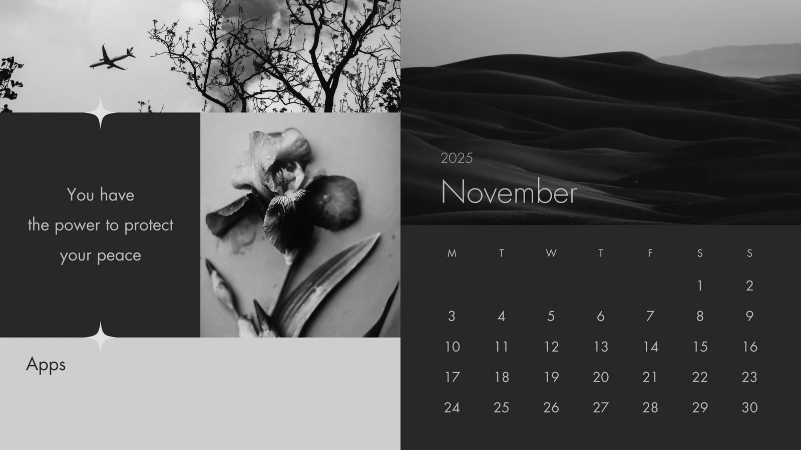 November 2025 Calendar Wallpapers Wallpaper Cave