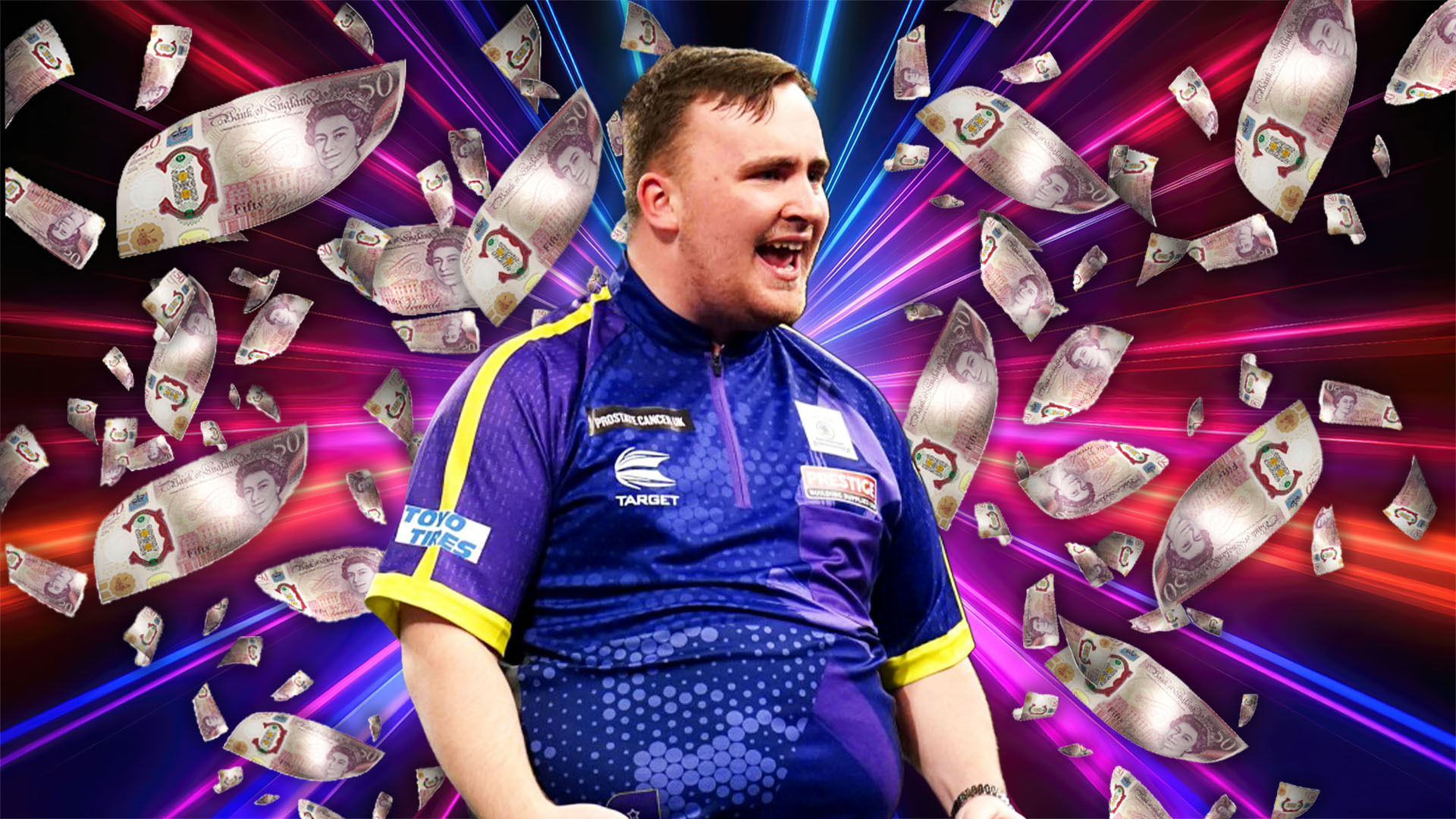 Darts wonderkid Luke Littler could