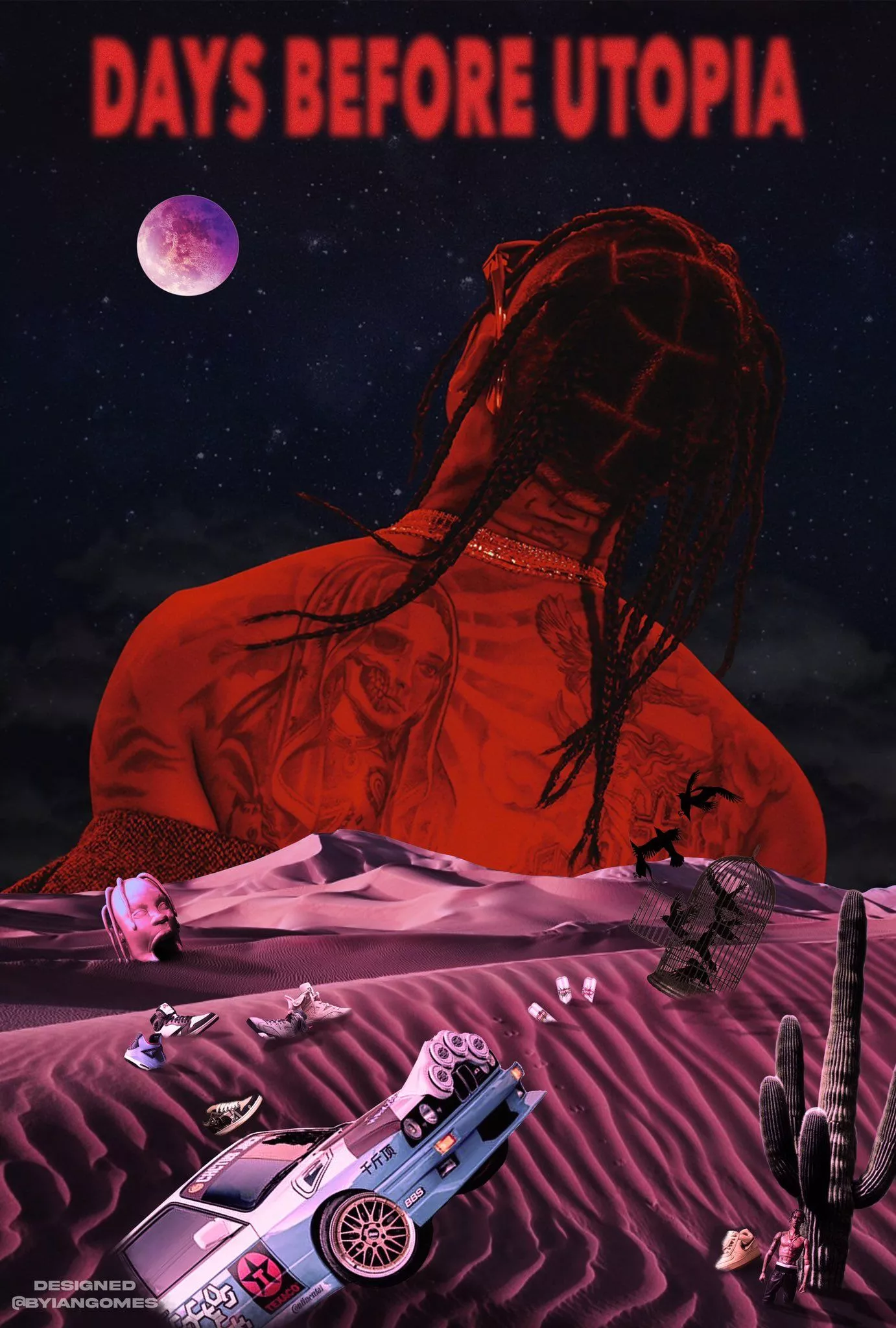 Travis Scott Days Before Rodeo inspired